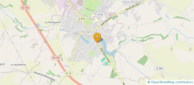 localisation de l'entreprise MADELAINE CAMPING  TORIGNY-LES-VILLES