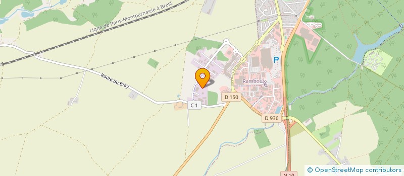 localisation de l'entreprise MADELEC AERO à GAZERAN