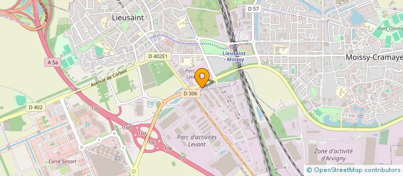 localisation de l'entreprise MADELEC SYSTEMES à LIEUSAINT