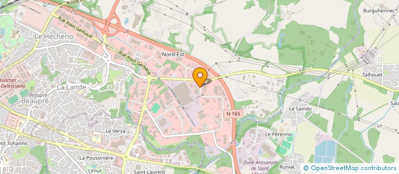 localisation de l'entreprise MADELEINE à VANNES