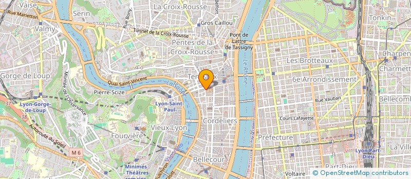 localisation de l'entreprise MADELEINE LAMBERT à LYON