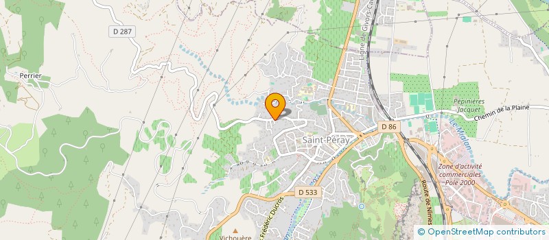 localisation de l'entreprise MADELIA  SAINT-PERAY