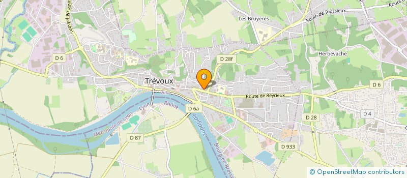 localisation de l'entreprise MADELINE  TREVOUX