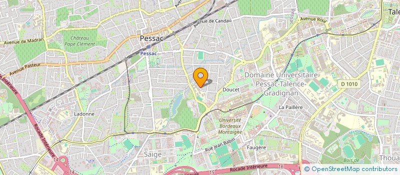 localisation de l'entreprise MADELITO  PESSAC