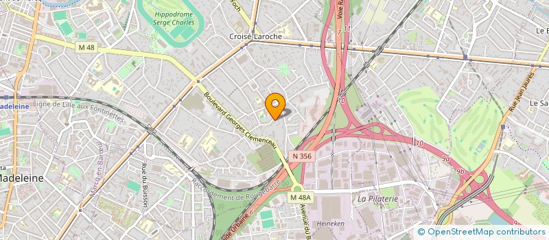 localisation de l'entreprise MADELO  MARCQ-EN-BARUL