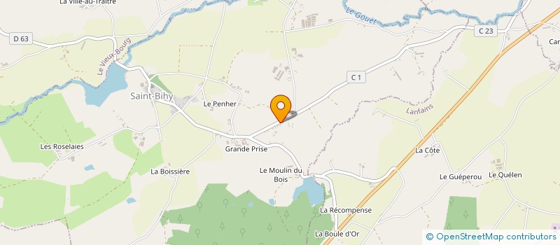 localisation de l'entreprise MADELOC à QUINTIN