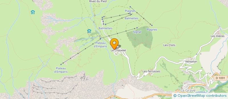 localisation de l'entreprise MADELOU  LA GRAVE