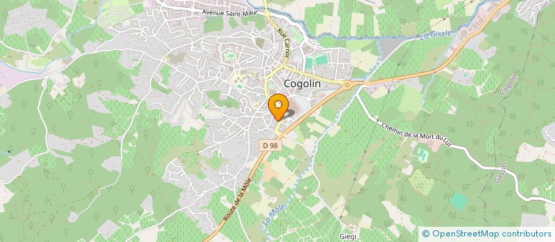 localisation de l'entreprise MADELYS à COGOLIN