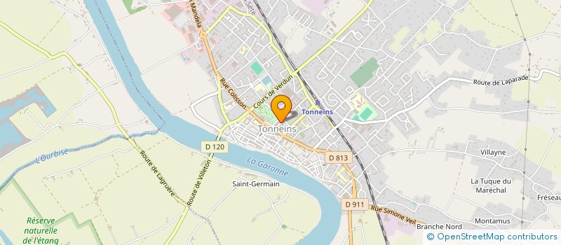 localisation de l'entreprise MADEM  TONNEINS