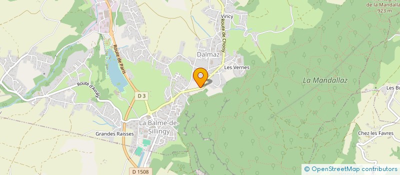 localisation de l'entreprise MADEM MOUVEMT AIDE DEVELOPT MALGACHE à LA BALME-DE-SILLINGY