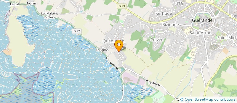 localisation de l'entreprise MADEMOI'SEL à GUERANDE