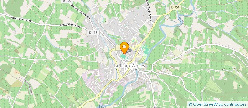 localisation de l'entreprise MADEMOISELLE  LA TOUR D'AIGUES