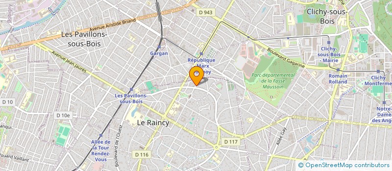 localisation de l'entreprise MADEMOISELLE AIME à LE RAINCY