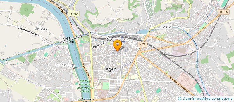 localisation de l'entreprise MADEMOISELLE ANGELIQUE  SAINT-JEAN-DE-THURAC