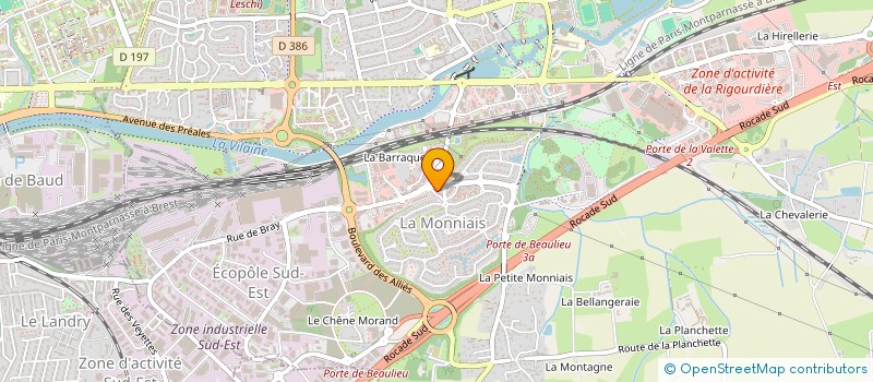 localisation de l'entreprise MADEMOISELLE AUTO  CESSON-SEVIGNE