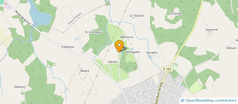 localisation de l'entreprise MADEMOISELLE BIQUETTE  SURZUR