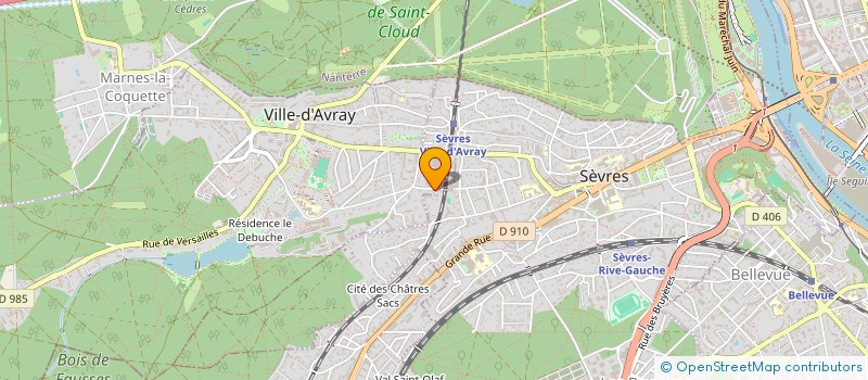 localisation de l'entreprise MADEMOISELLE BONAPARTE à VILLE-D'AVRAY