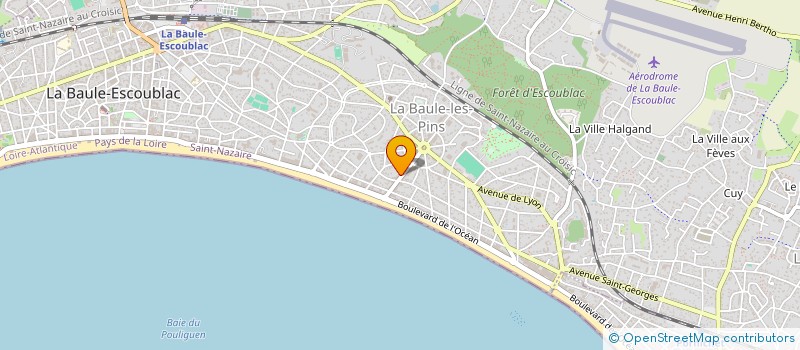 localisation de l'entreprise MADEMOISELLE BY PBL  LA BAULE-ESCOUBLAC