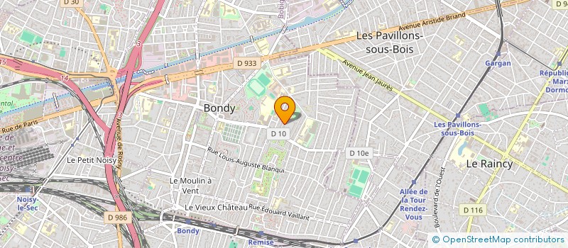 localisation de l'entreprise MADEMOISELLE CAMELIA  BONDY