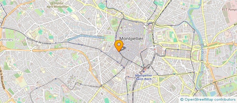 localisation de l'entreprise MADEMOISELLE CHOCOLAT à MONTPELLIER
