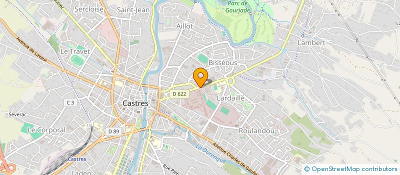 localisation de l'entreprise MADEMOISELLE & CO  BURLATS