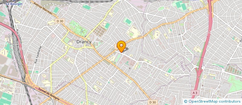 localisation de l'entreprise MADEMOISELLE & CO BEAUTY à DRANCY