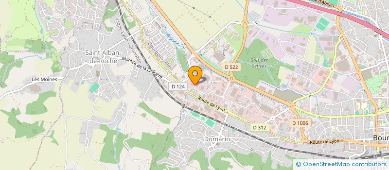 localisation de l'entreprise MADEMOISELLE COCO à BOURGOIN-JALLIEU