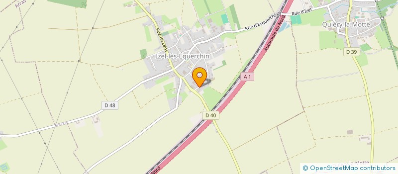 localisation de l'entreprise MADEMOISELLE DUBOIS  IZEL-LES-EQUERCHIN