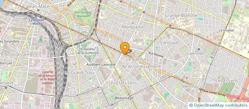 localisation de l'entreprise MADEMOISELLE ET ASSOCIES  LYON