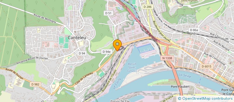 localisation de l'entreprise MADEMOISELLE EVENEMENTS à ROUEN