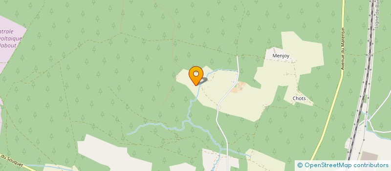 localisation de l'entreprise MADEMOISELLE GOLD  RION-DES-LANDES