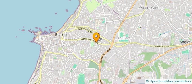 localisation de l'entreprise MADEMOISELLE J à BIARRITZ
