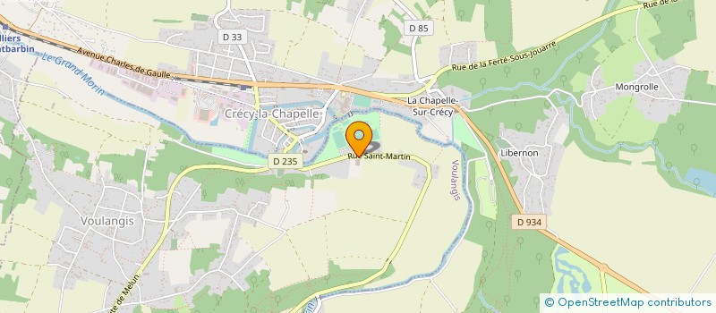 localisation de l'entreprise MADEMOISELLE JULES à VOULANGIS