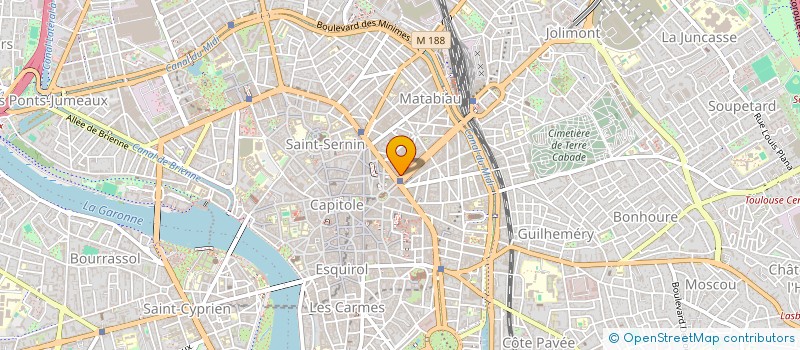localisation de l'entreprise MADEMOISELLE M à TOULOUSE
