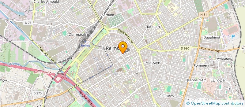 localisation de l'entreprise MADEMOISELLE MIRETTES à REIMS