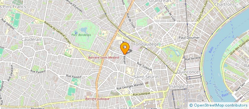 localisation de l'entreprise MADEMOISELLE MODEUSE  BORDEAUX