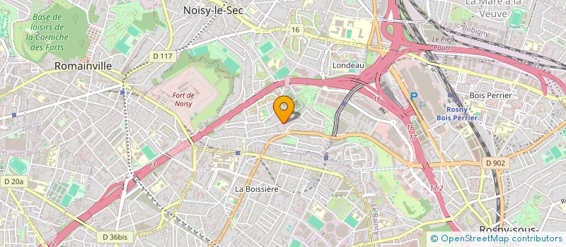 localisation de l'entreprise MADEMOISELLE REBELLE à NOISY-LE-SEC
