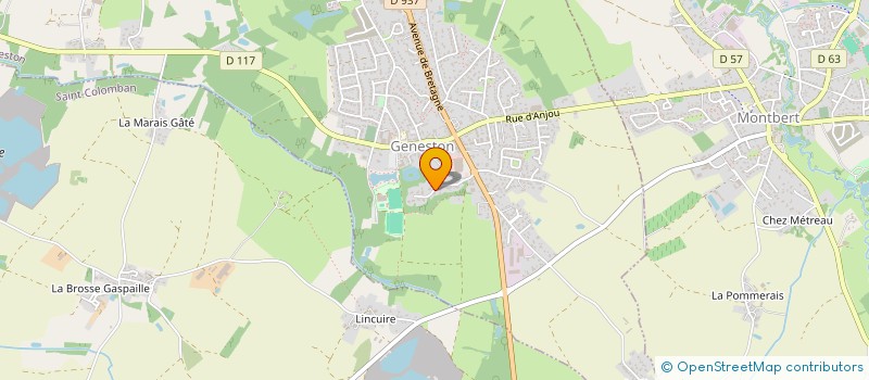 localisation de l'entreprise MADEMOISELLE SISSI  GENESTON