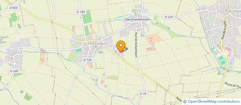 localisation de l'entreprise MADEMOISELLE SOPH  SCHNERSHEIM