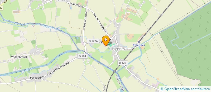 localisation de l'entreprise MADEMOISELLE TAPISSIER  THIENNES