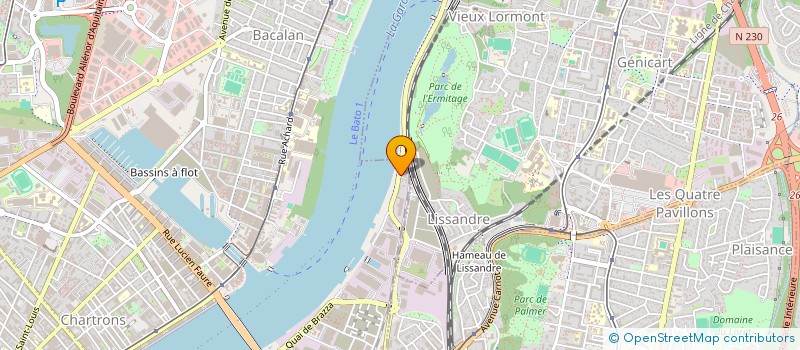 localisation de l'entreprise MADEMOISELLE VAL  BORDEAUX