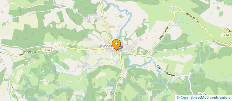 localisation de l'entreprise MADEMOISELLE VALENTINE  LASSEUBE