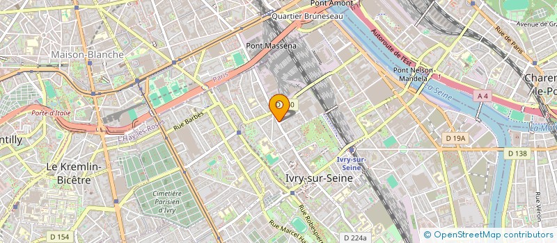 localisation de l'entreprise MADEMOISELLEARTIS à IVRY-SUR-SEINE