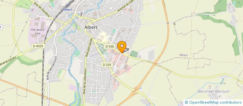 localisation de l'entreprise MADENISA à ALBERT