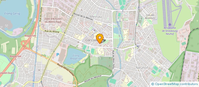 localisation de l'entreprise MADENTY CARROSTAR à STRASBOURG