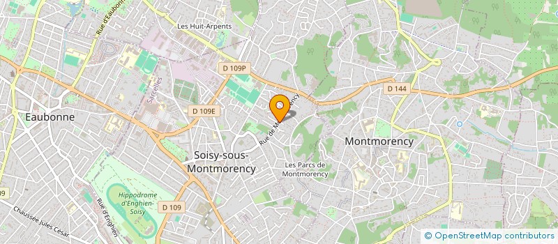 localisation de l'entreprise MADEO à SOISY-SOUS-MONTMORENCY