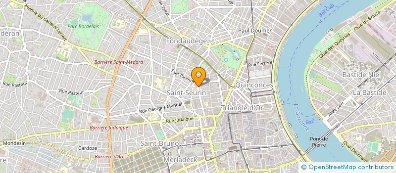 localisation de l'entreprise MADEO EXPLOITATION à BORDEAUX