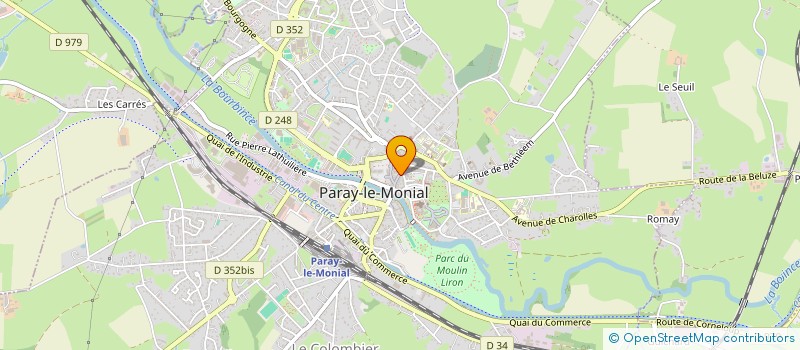 localisation de l'entreprise MADERA HOME à PARAY-LE-MONIAL