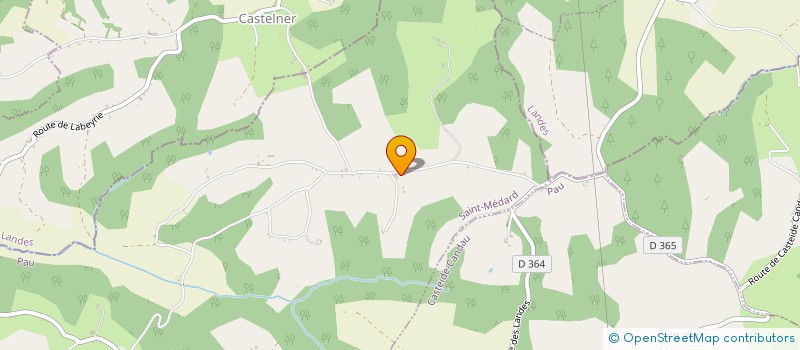 localisation de l'entreprise MADERAY DUTOURNIER TOITURE  SAINT-MEDARD