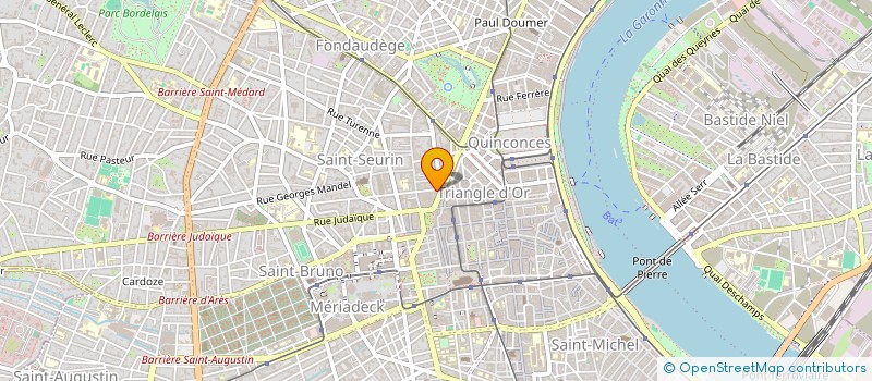 localisation de l'entreprise MADEREVE  BORDEAUX